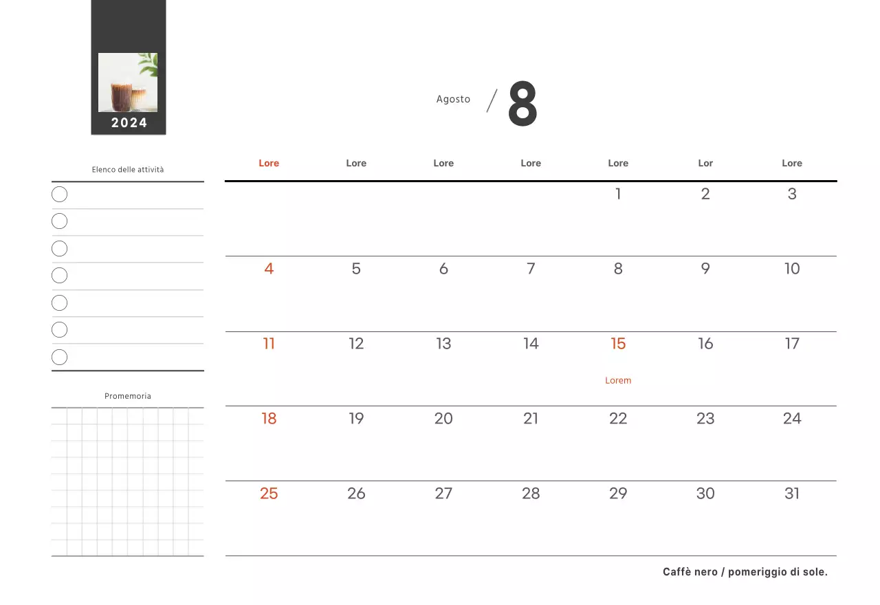 Un caffè sentimentale bianco e marrone