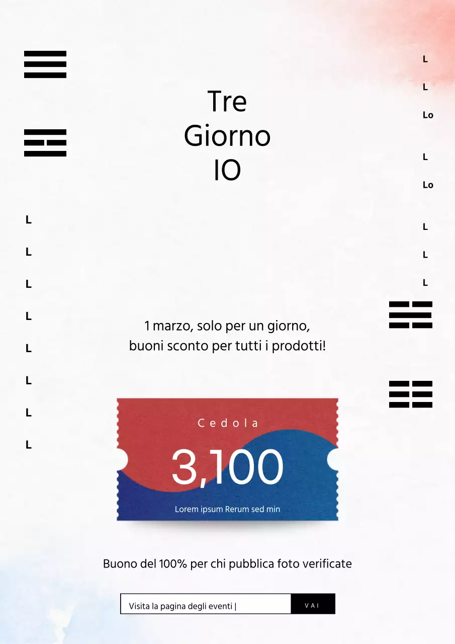 1 marzo per un solo giorno