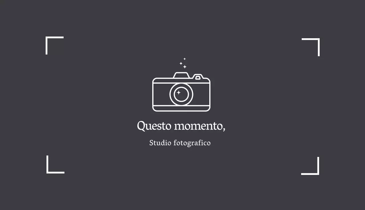 illustrazione nera semplice studio fotografico