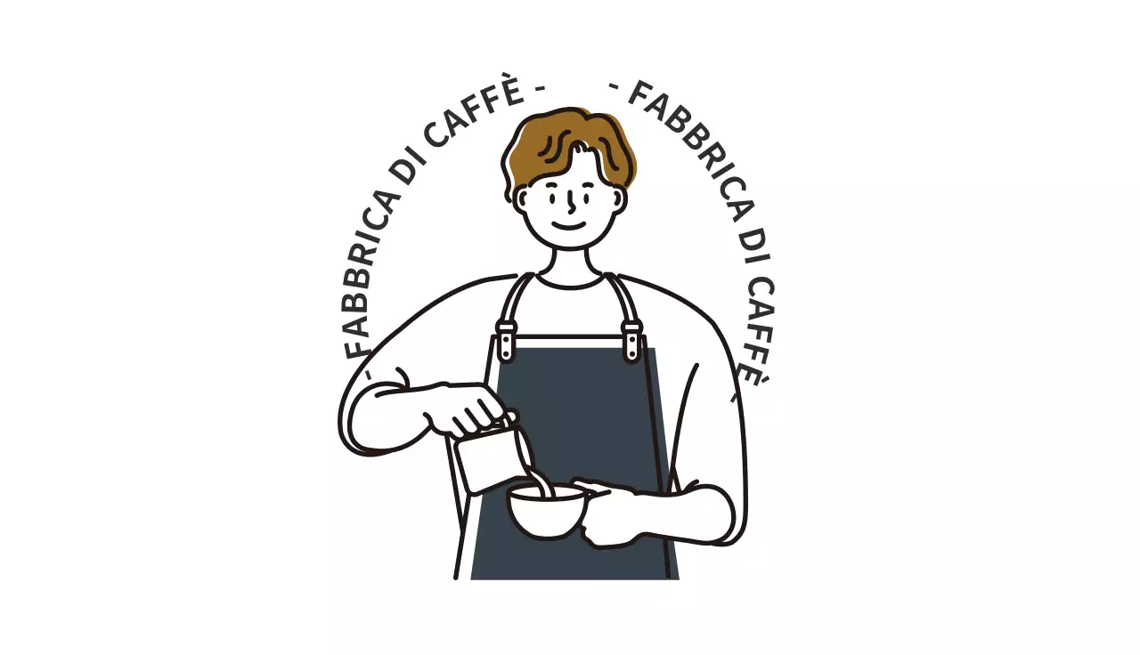 Biglietto da visita per barista