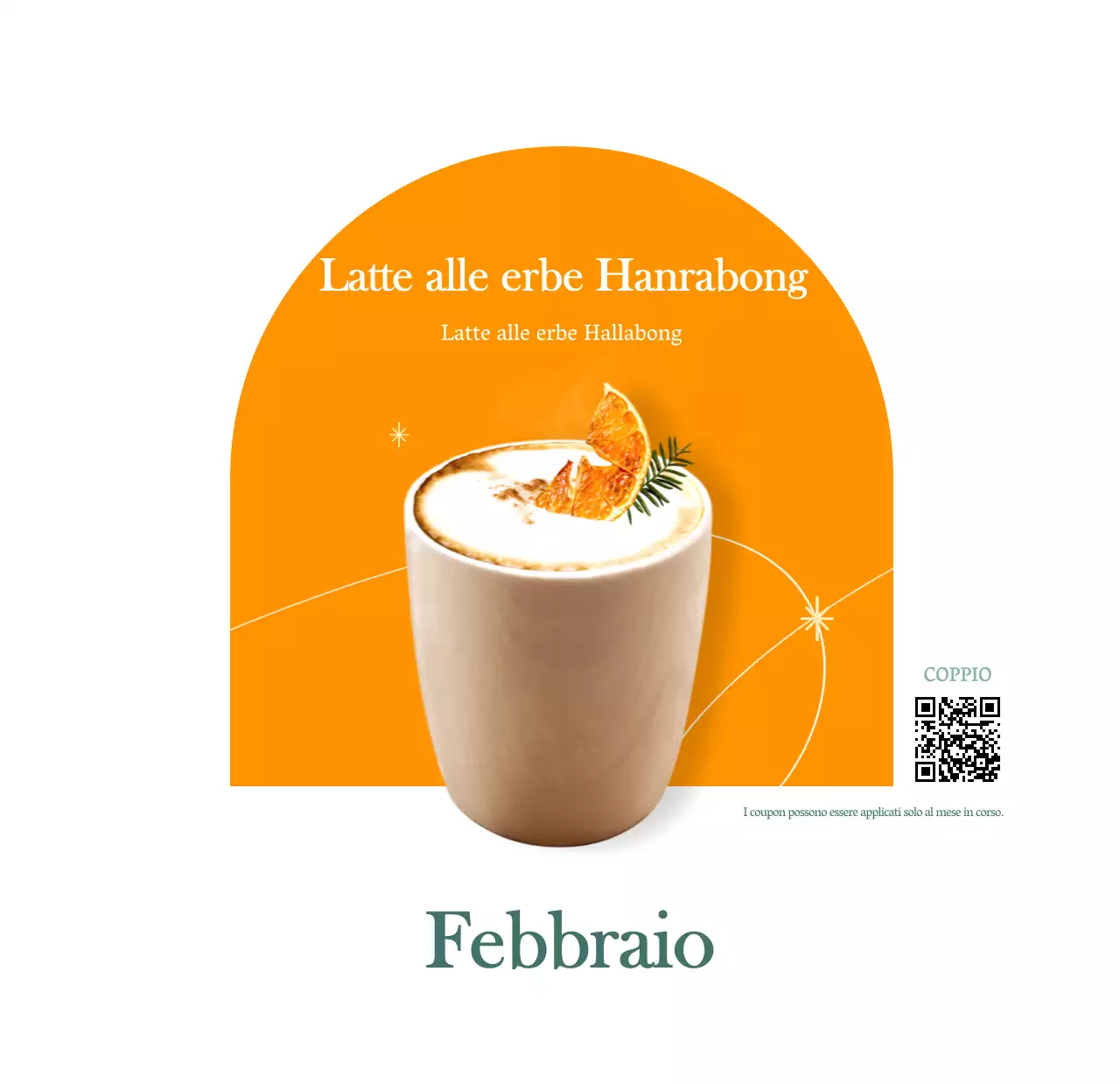 Calendario dei bar con i consigli per le bevande del mese