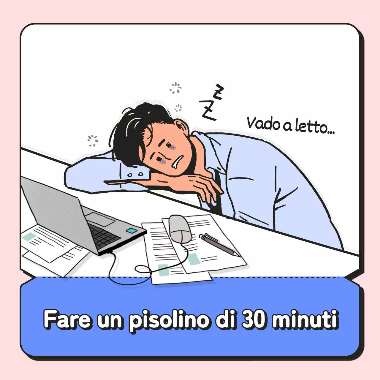 Concetto di coupon per l'impiegato rosa e menta