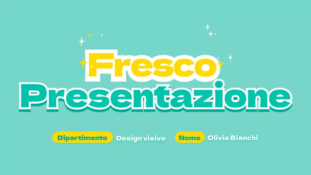 Presentazione della menta ordinata