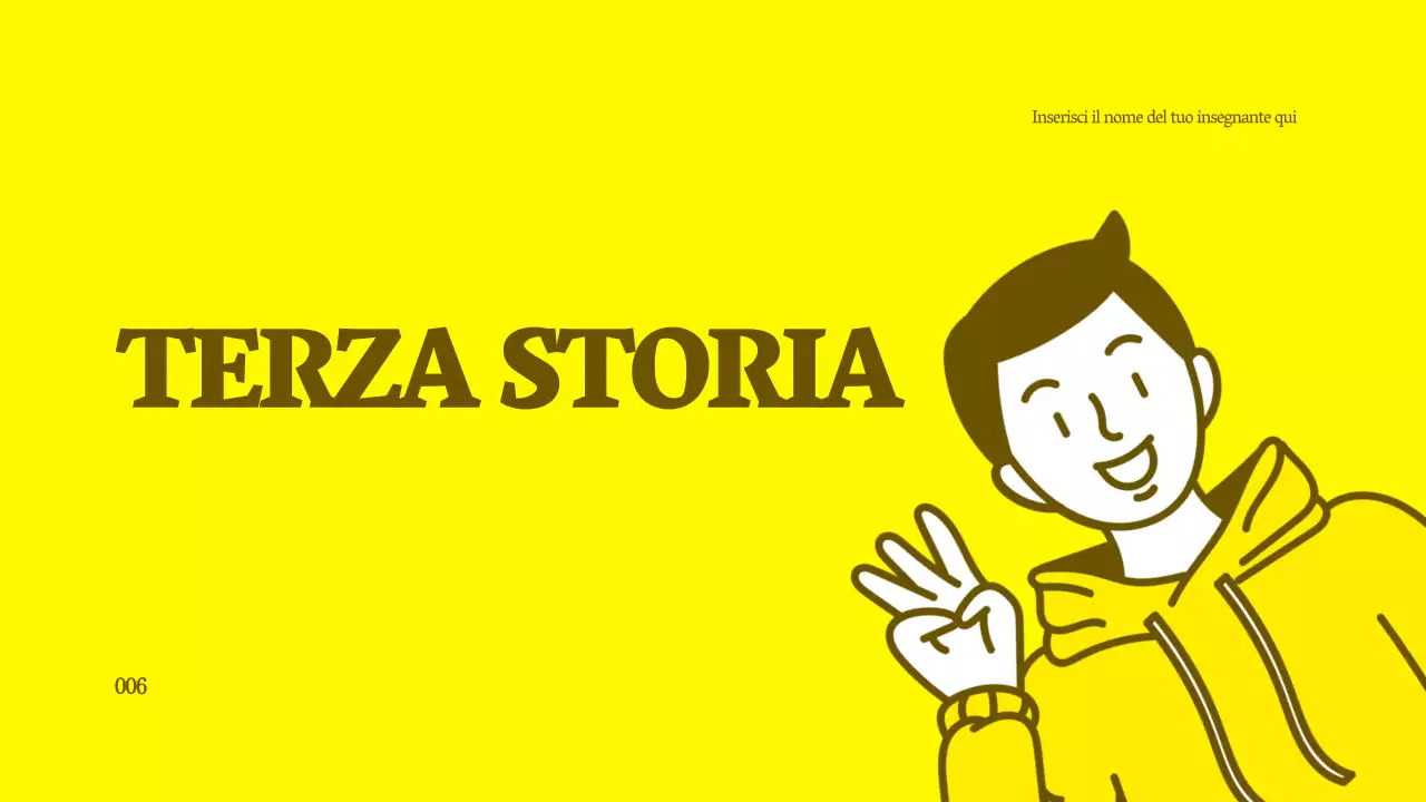 Tutorial per l'illustrazione di personaggi puliti in giallo e marrone