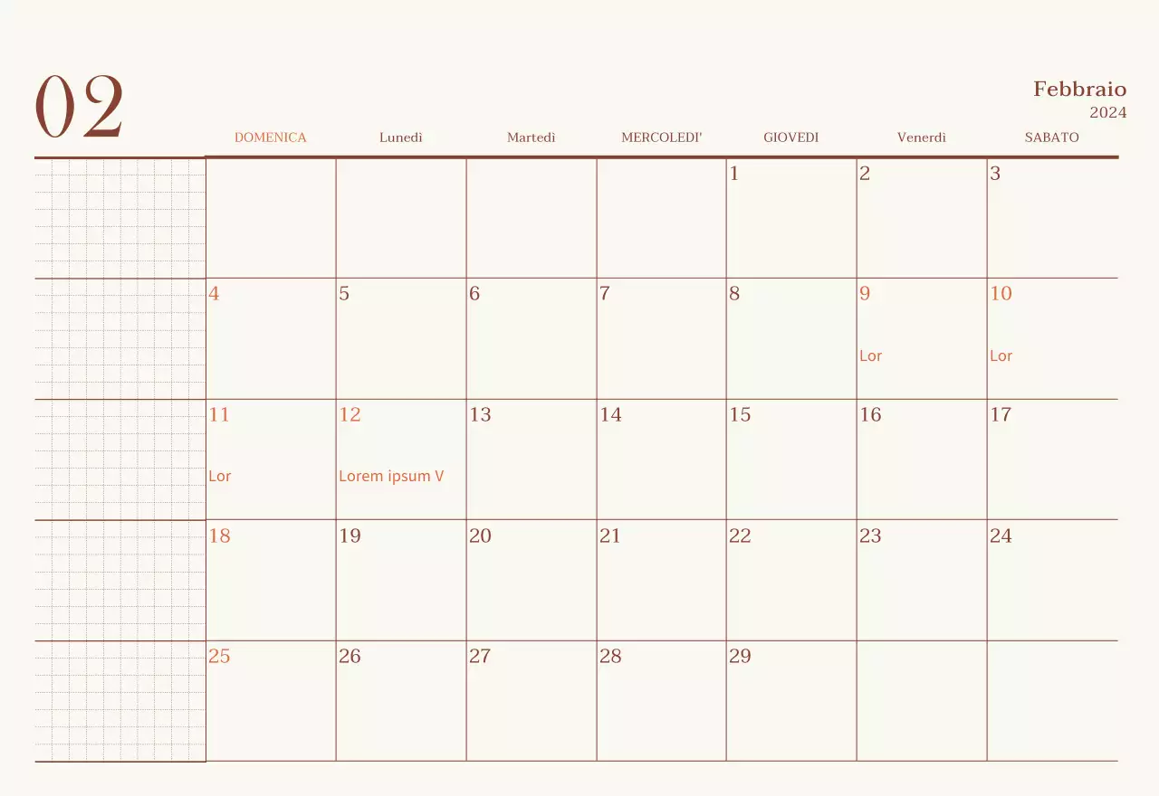 Layout fotografico di un caffè emozionale in beige e marrone