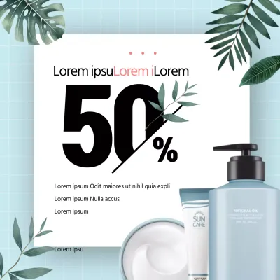 Grande vendita di cosmetici