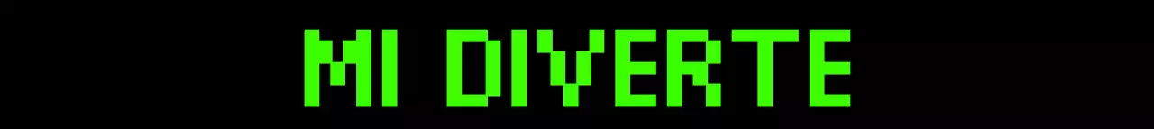 Logo stile Hip Dot Text in nero e verde lime per un merchandising personalizzato