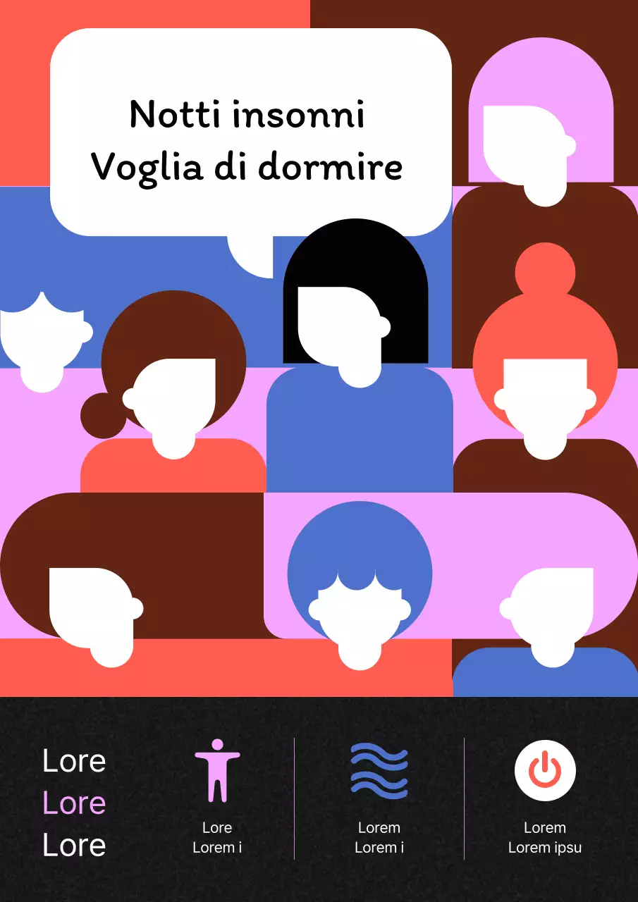 Una guida minimalista per sconfiggere l'insonnia con una ragazza sdraiata