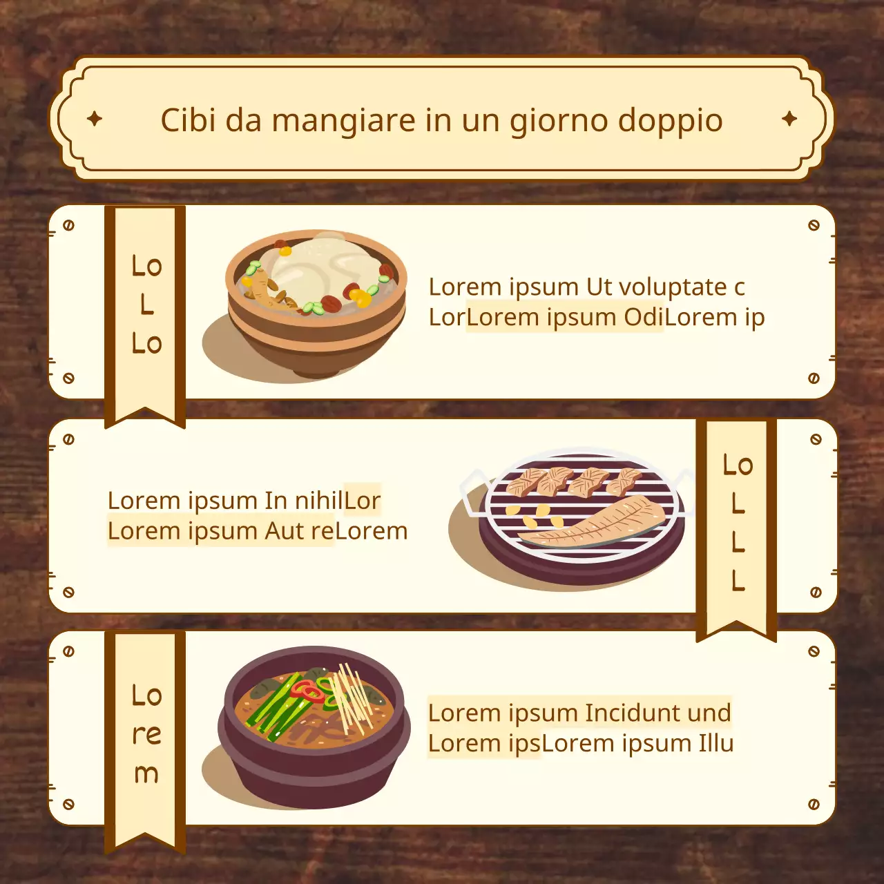 A proposito del tradizionale completo a tre pezzi marrone e beige