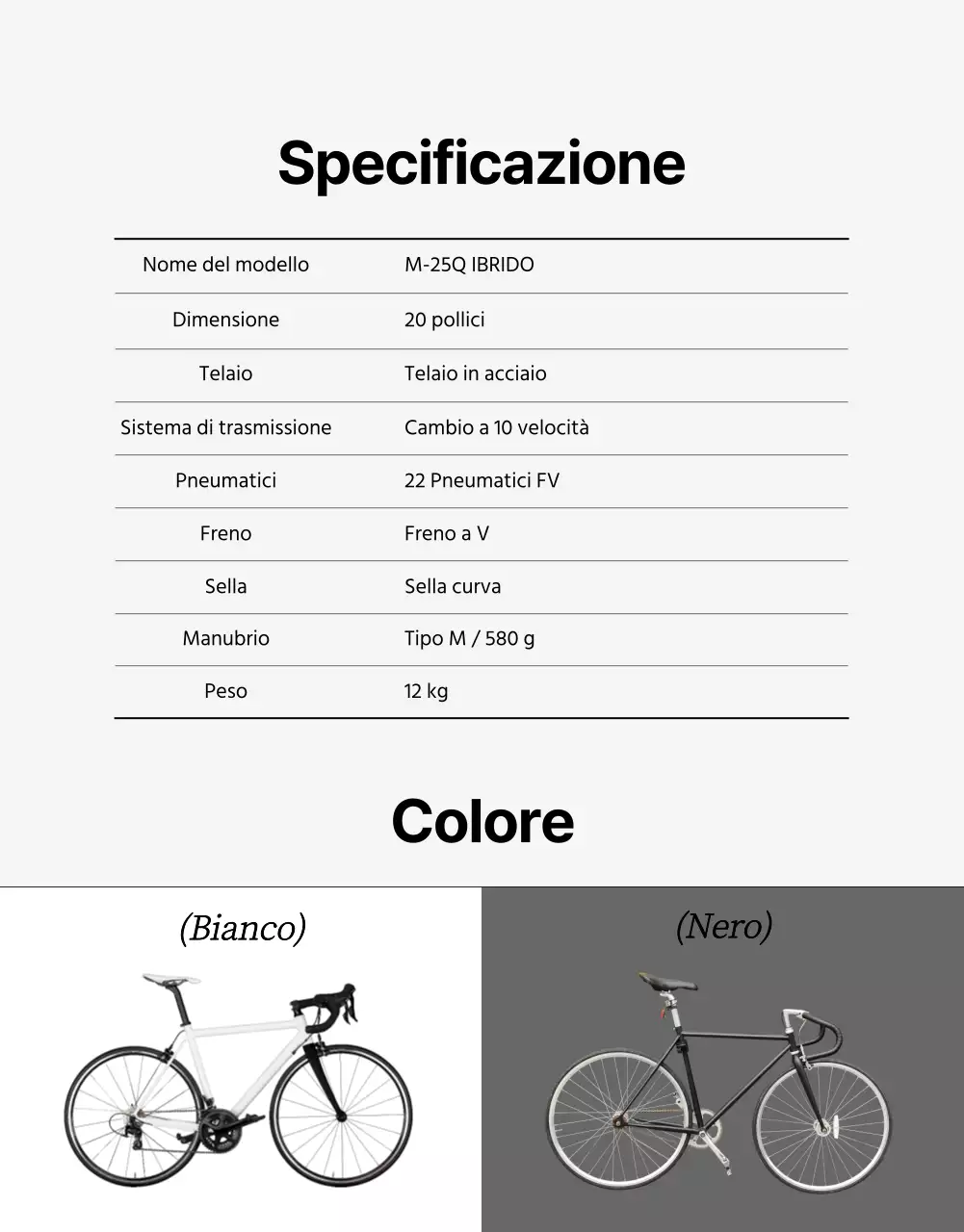 Evento ciclistico con sfondo grigio e linee pulite