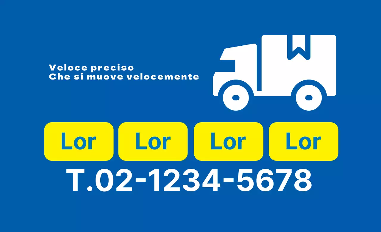 Promuovere un semplice centro mobile blu