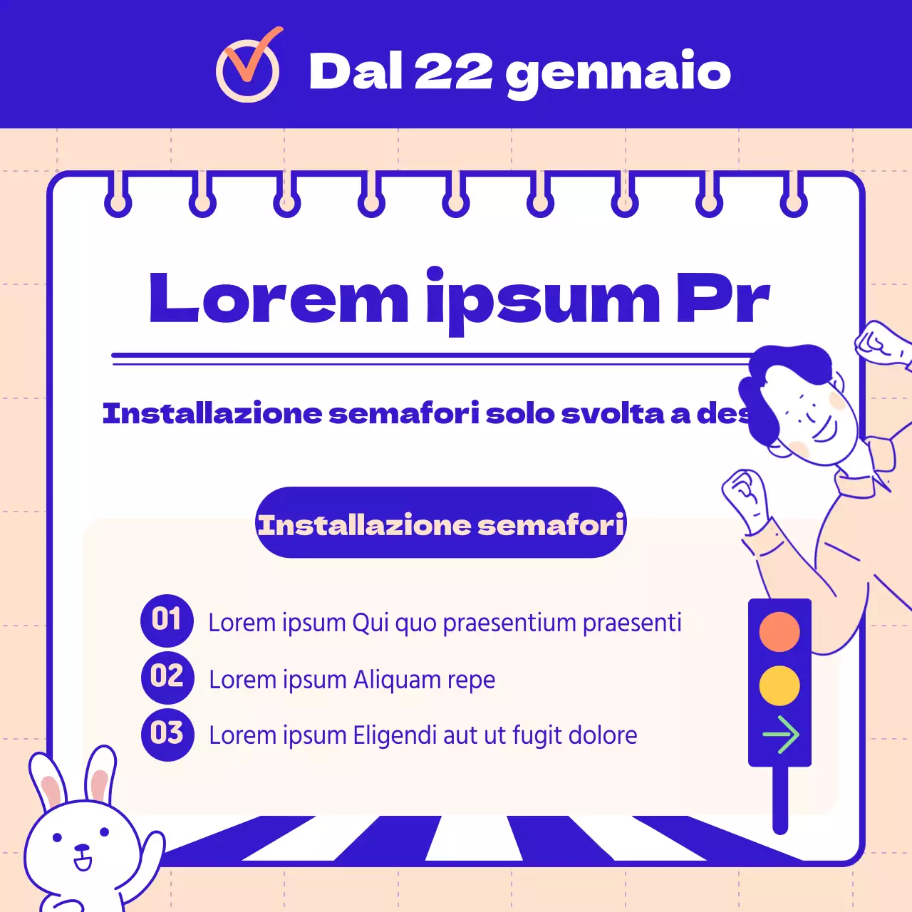 Introduciamo la politica che è stata cambiata da quest'anno, ordinata in blu e rosa.