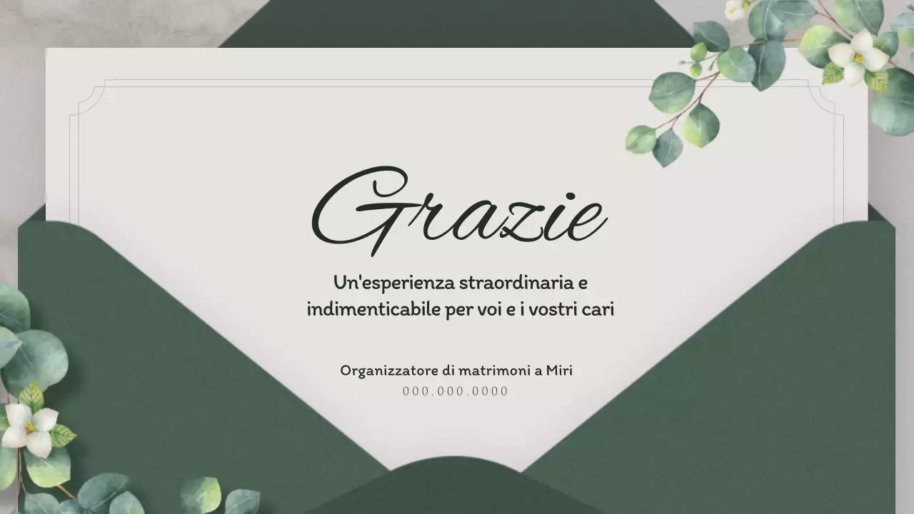 Pianificazione del matrimonio con un concetto di invito ecologico