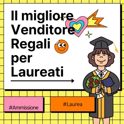 Piastrelle gialle Lavagna bianca Idee regalo kitsch per il rientro a scuola