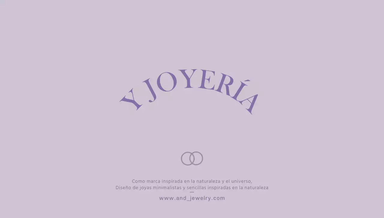 Para una joyería con un icono de anillo con un diseño sencillo y con clase en color morado