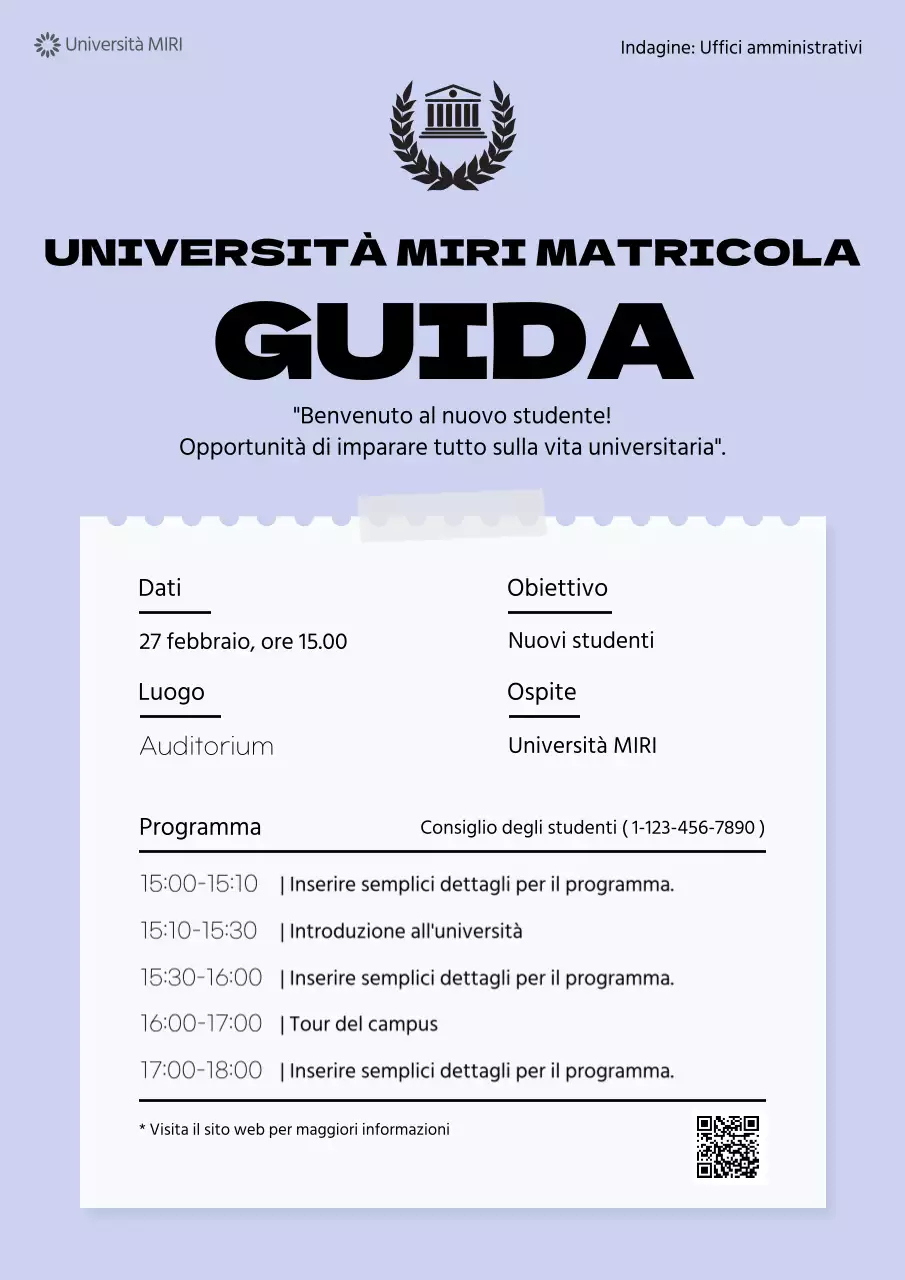 Lettera di orientamento per neoassunti semplice malva Modello di documentazione per neoassunti