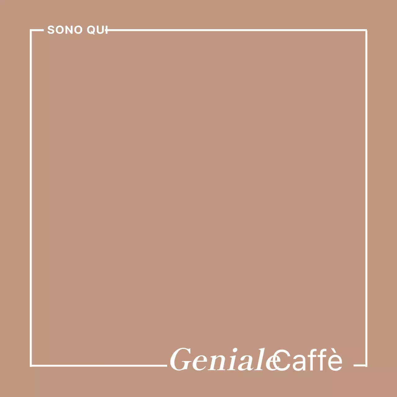 Per promozioni di bar e foto ricordo con un semplice layout bianco e quadrato