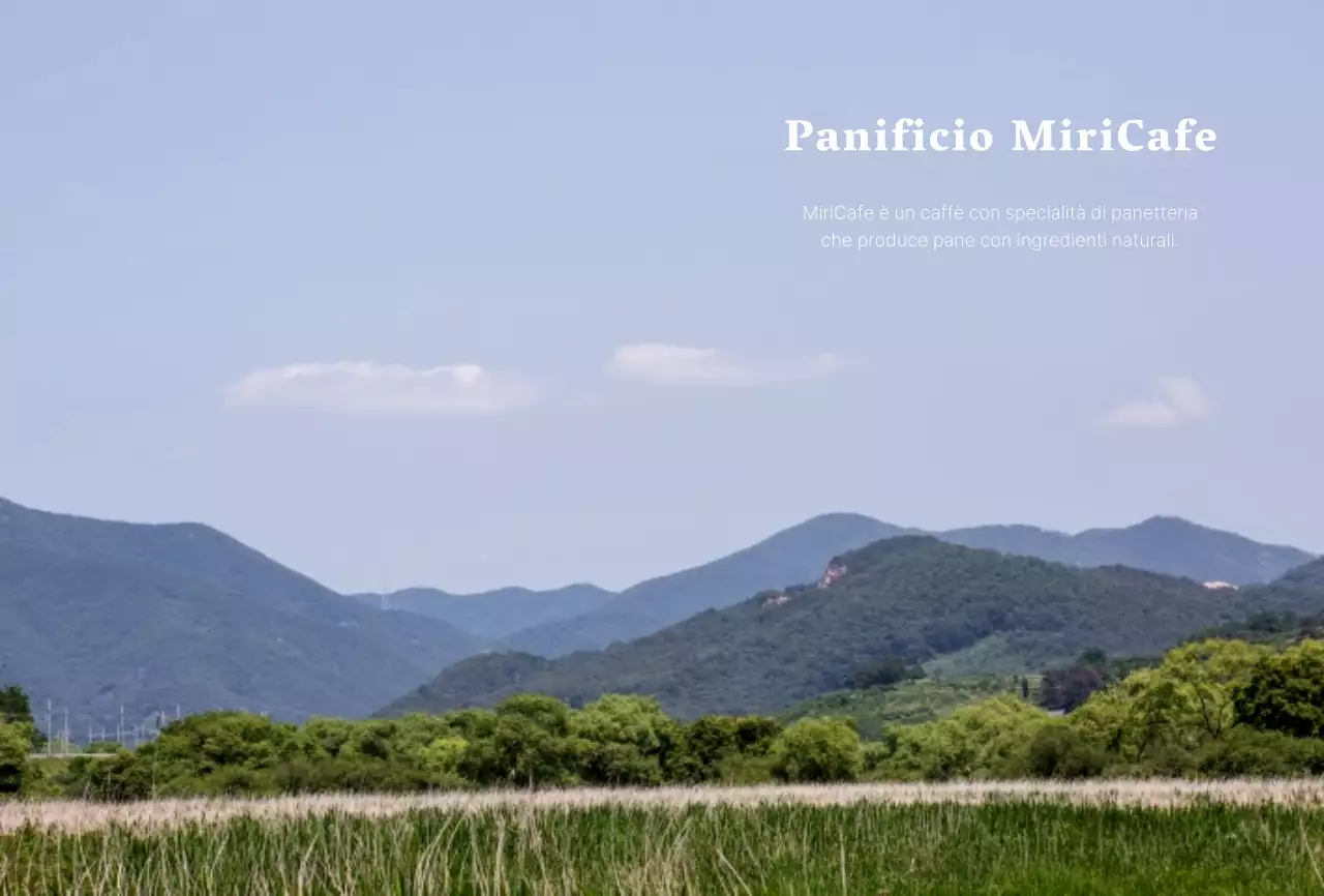 Introduzione di un caffè con un concetto pulito e naturale