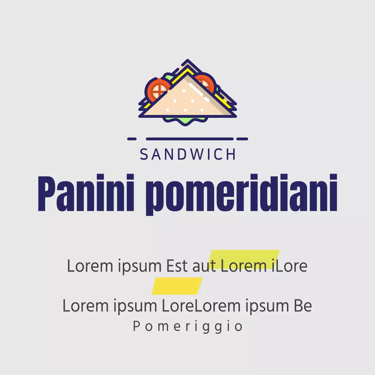 Panini pomeridiani