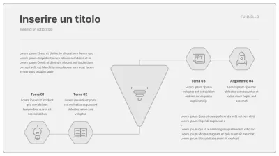 Agenda di concetto semplice in grigio e nero
