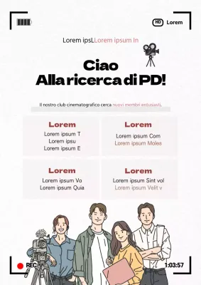FilmmakingCircoli di filmmakingRecruitmentDesign