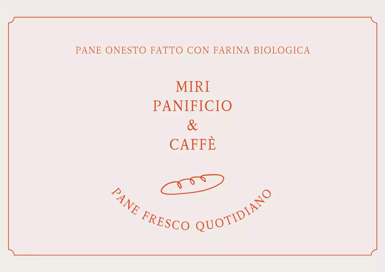 Cartolina a tema illustrazione in rosso