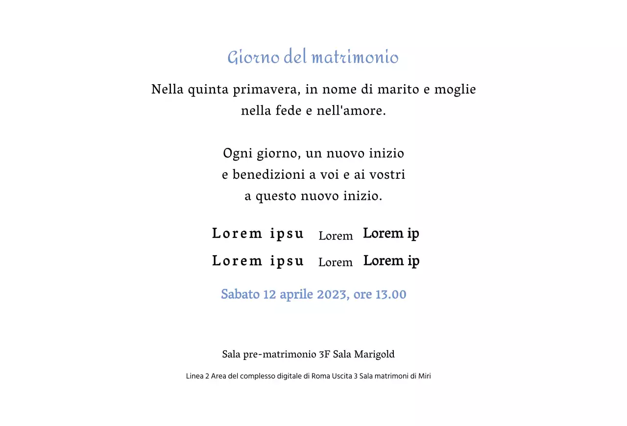 Partecipazioni di nozze in bianco e cornici semplici