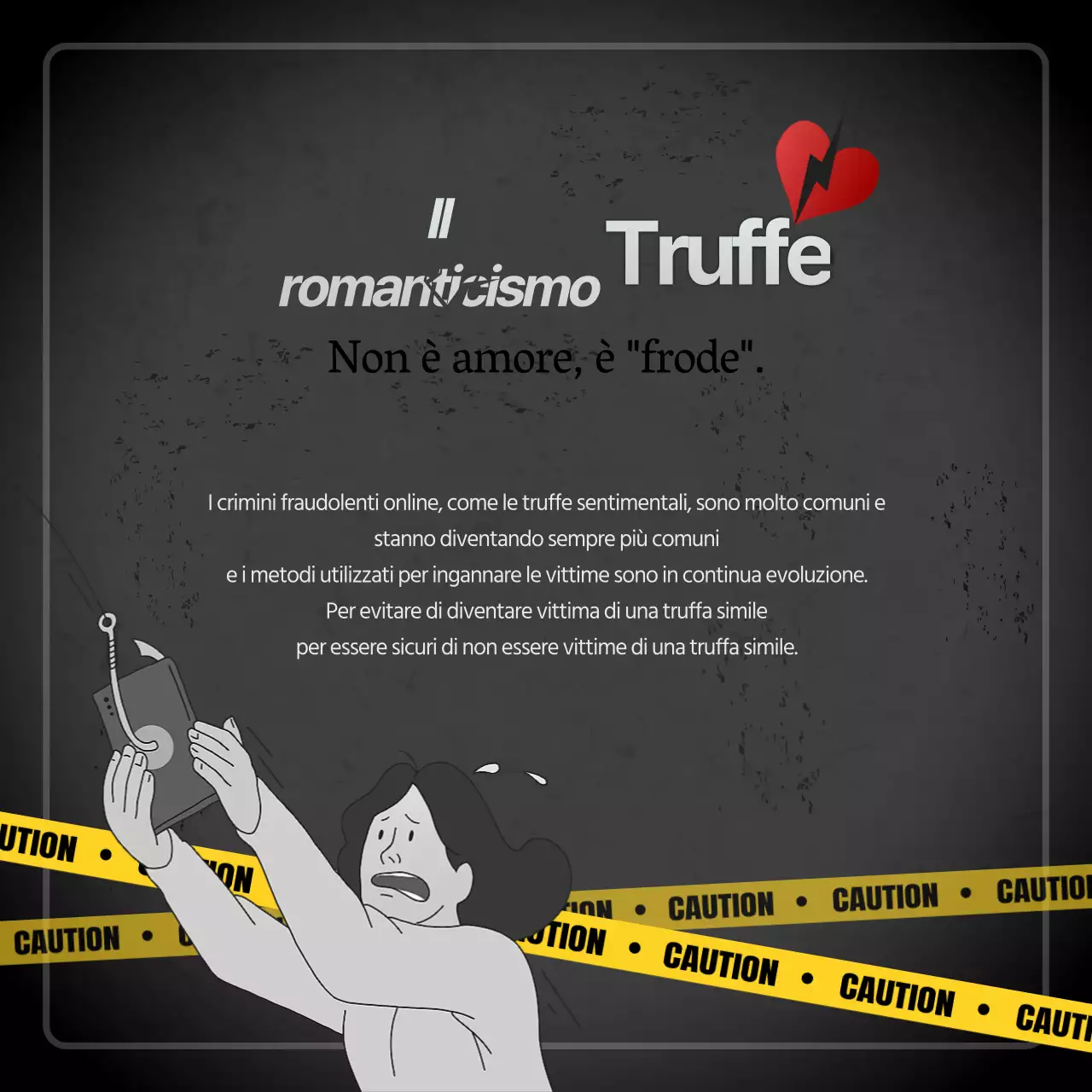 Come affrontare il nuovo crimine delle truffe di storie d'amore a tema oscuro