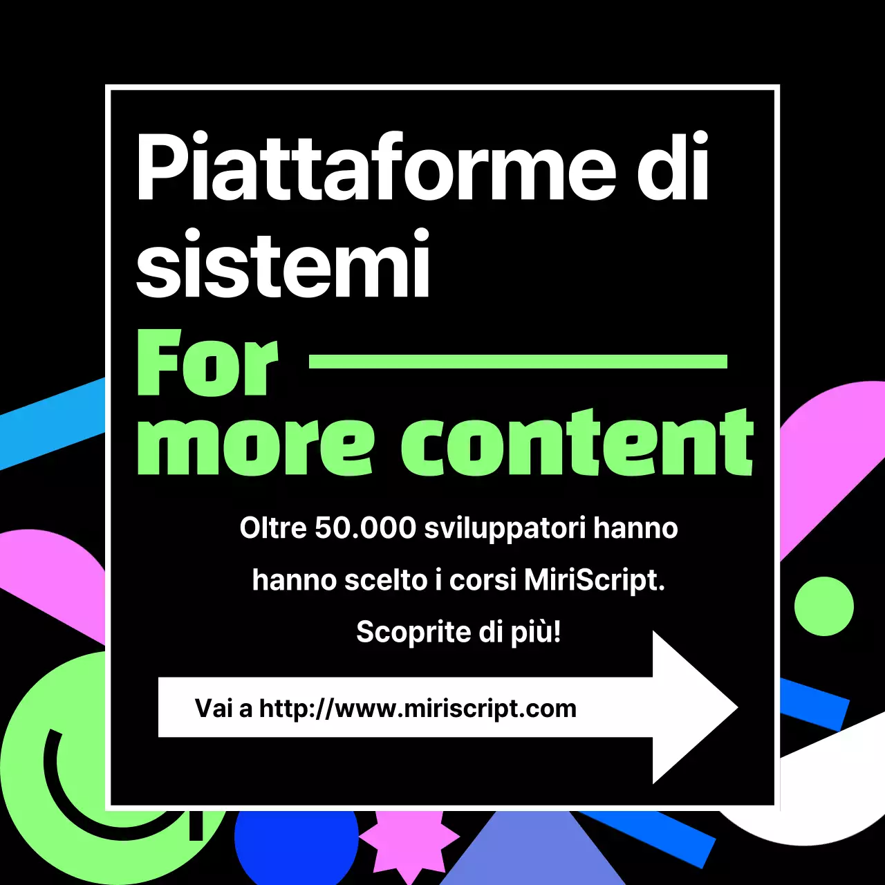 Sull'algoritmo di raccomandazione per le forme geometriche nere e colorate