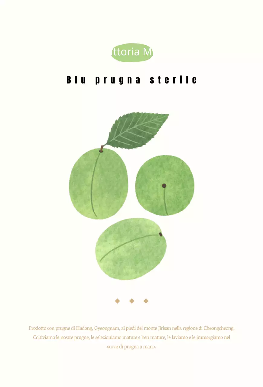 Cartolina illustrata con fiori di prugno