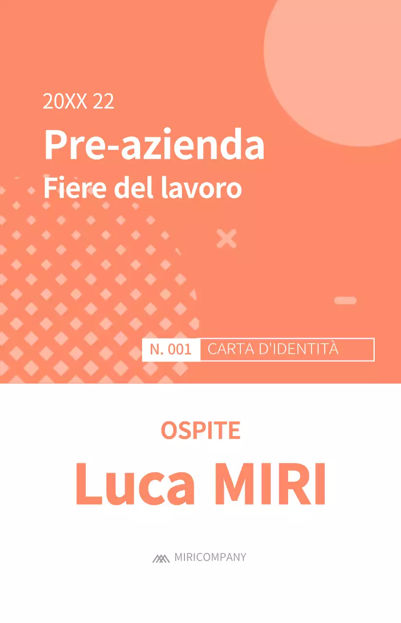 Credenziali semplici per le parti interessate con diversi concetti di forma