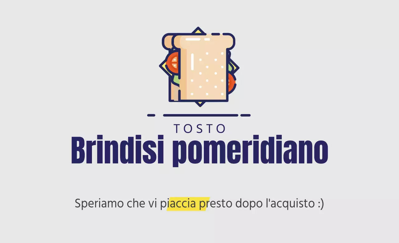 Brindisi pomeridiano