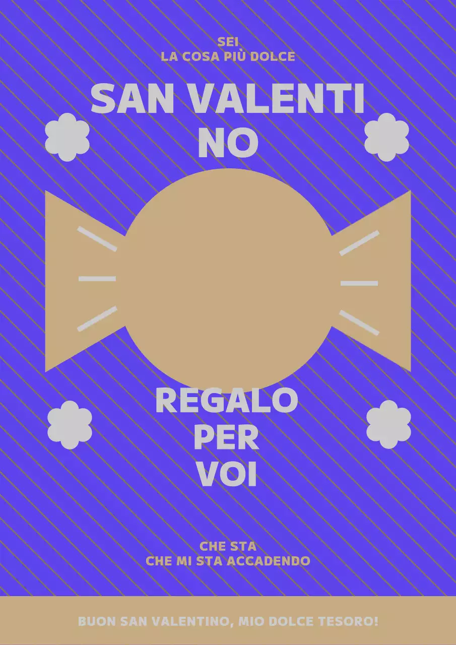 Giornata bianca in viola e marrone