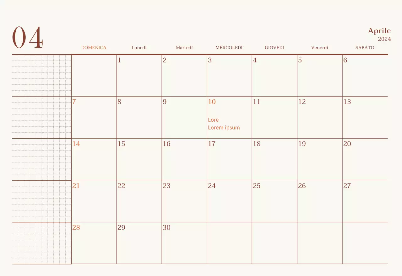 Layout fotografico di un caffè emozionale in beige e marrone