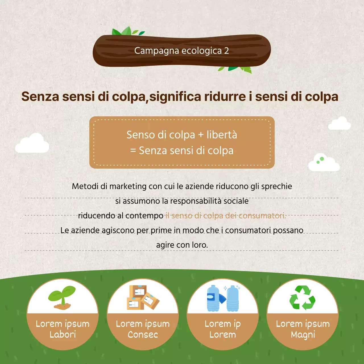 Illustrazione della gestione ESG Introduzione al marketing verde