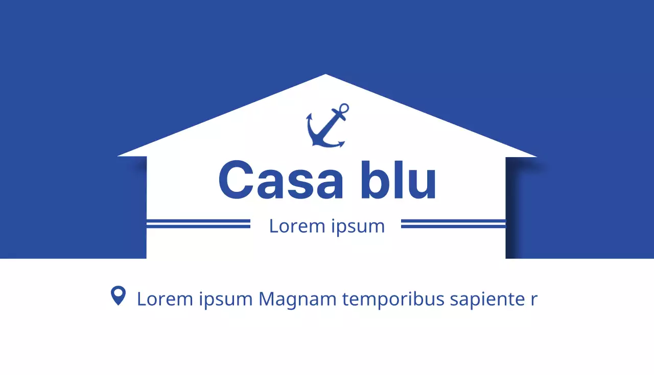 Casa blu