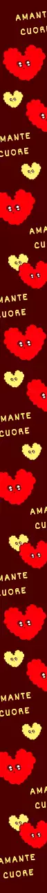 Carino cuore nuvola personaggio illustrazione modello concetto in rosso, marrone e giallo