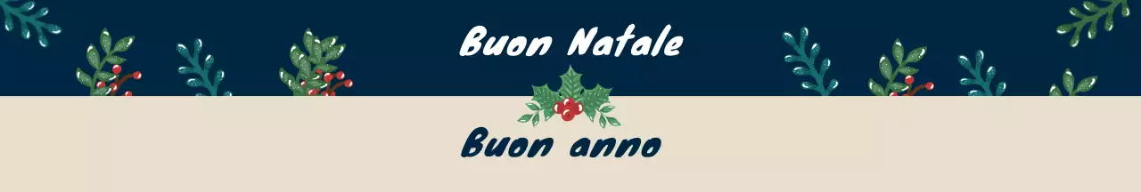 blu Illustrazione Natale Capodanno
