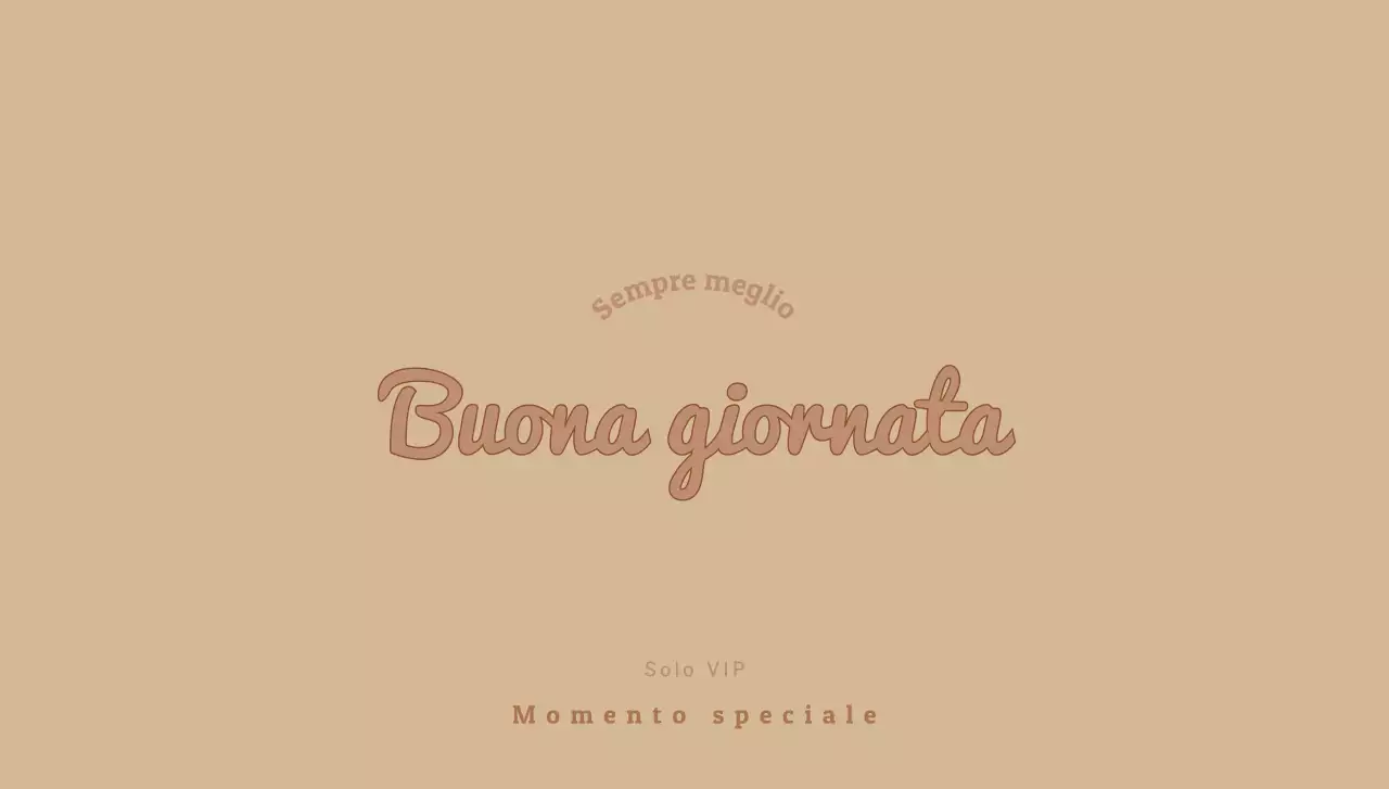 Per lettere VIP di marca con calligrafia beige e lussuosa