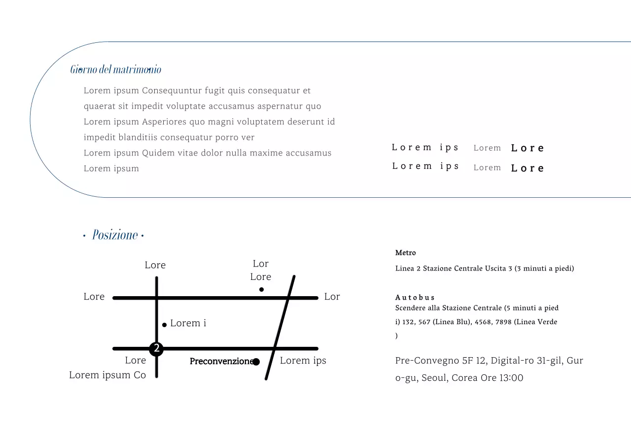 Partecipazioni di nozze con un concetto di layout fotografico unico