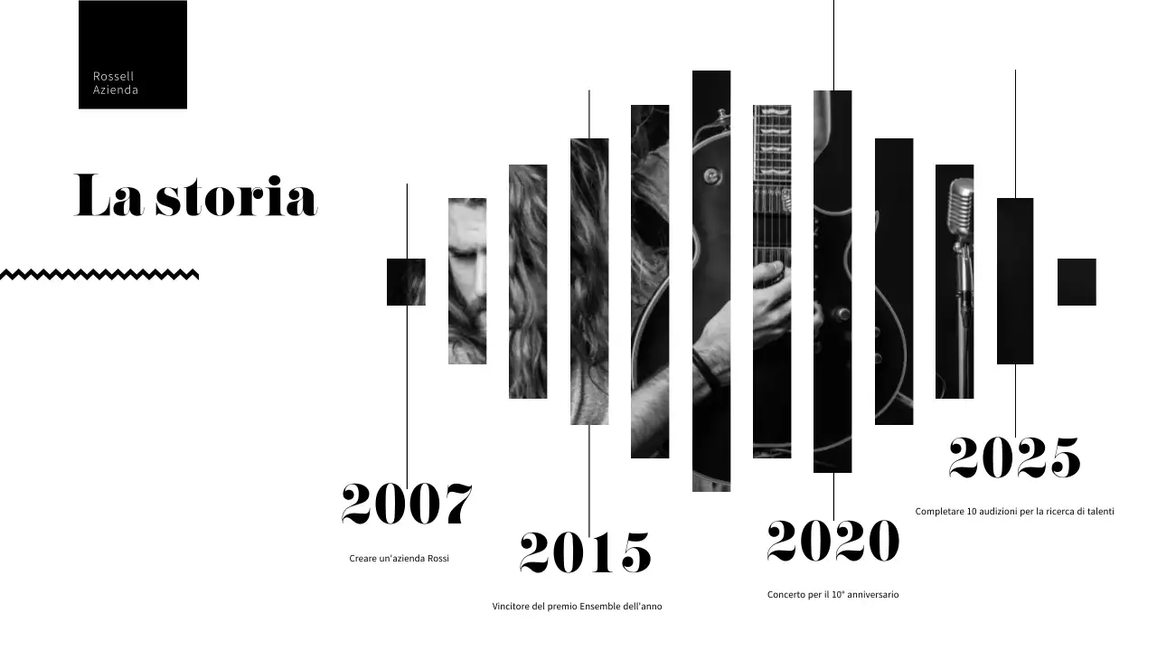 Una semplice cartella da chitarrista in nero