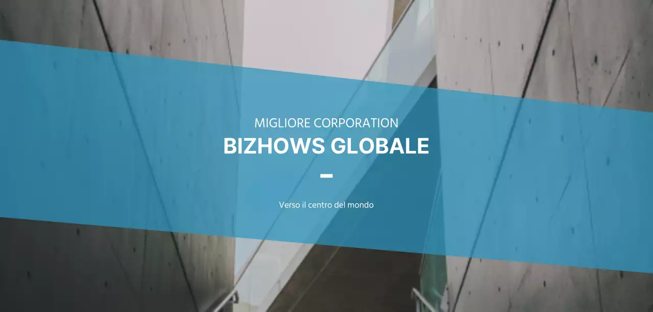 Informazioni commerciali in forme blu