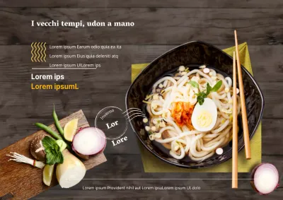 Udon a mano all'antica