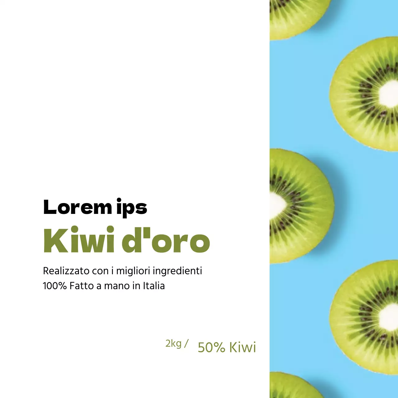 Etichette homebrew Kiwi