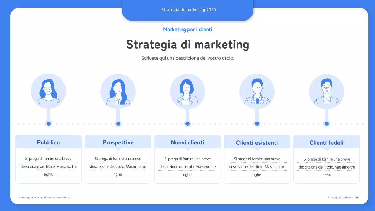 Il manuale di marketing sanitario blu e pulito (presentazione)