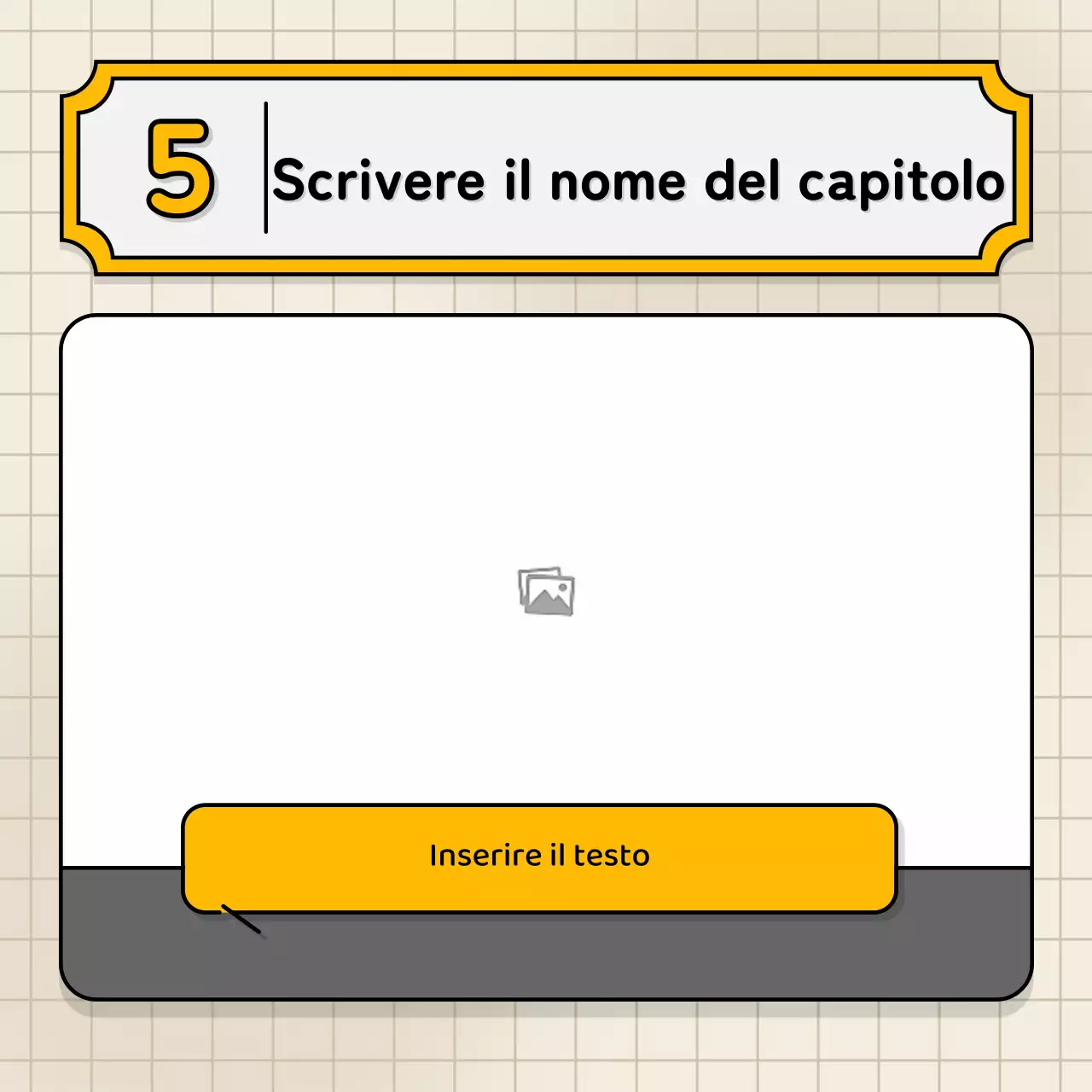 Bolle vocali azzurre e gialle e stile illustrativo simpatico