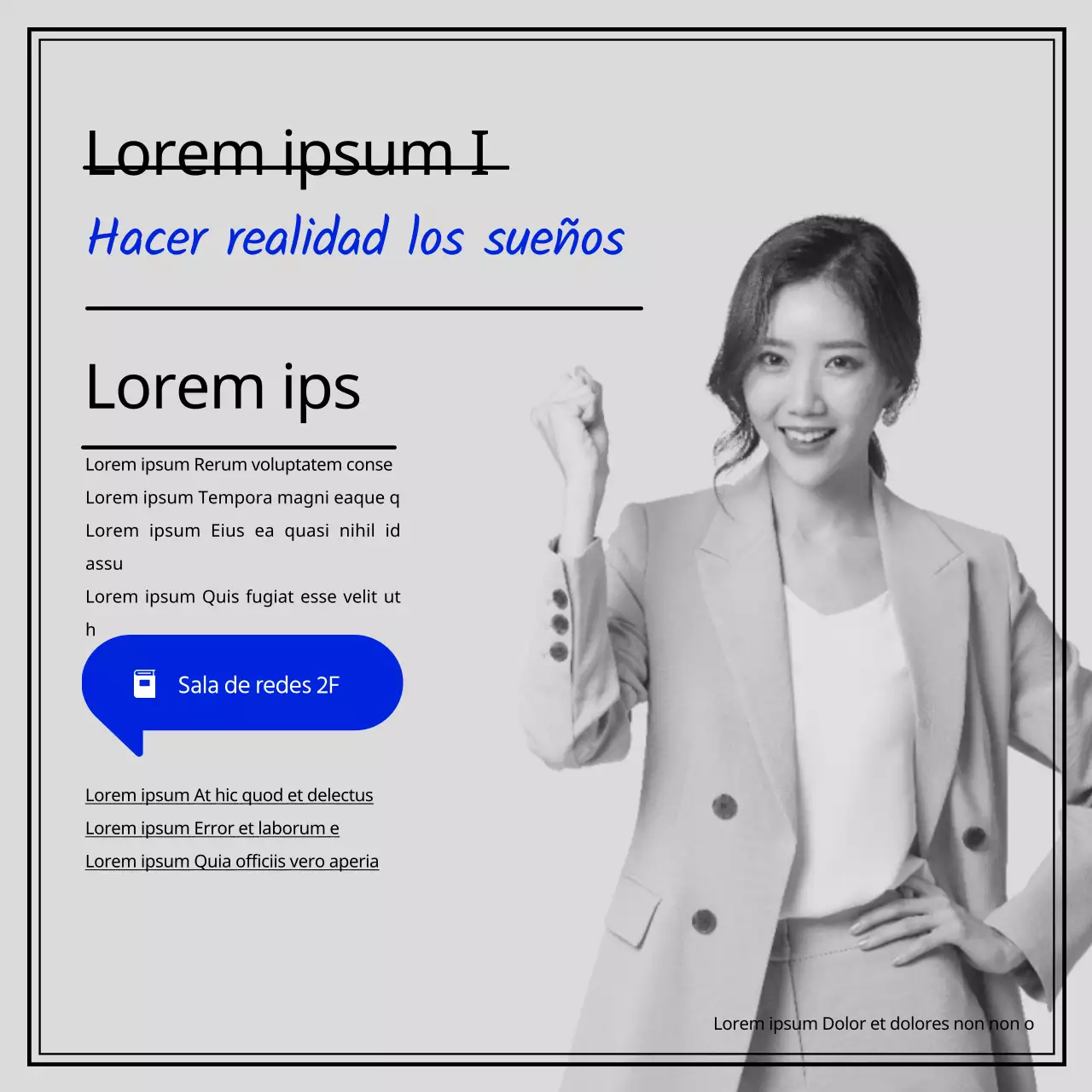 Presentación del espacio prestore, destacando la imagen azul de la juventud