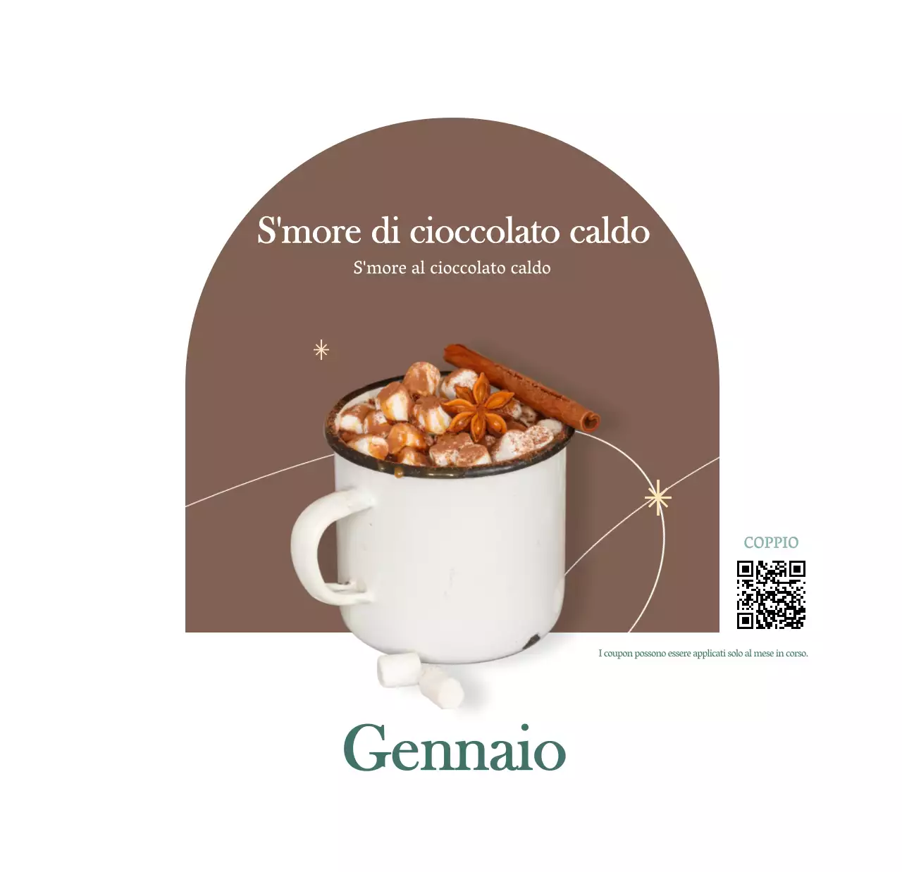 Calendario dei bar con i consigli per le bevande del mese