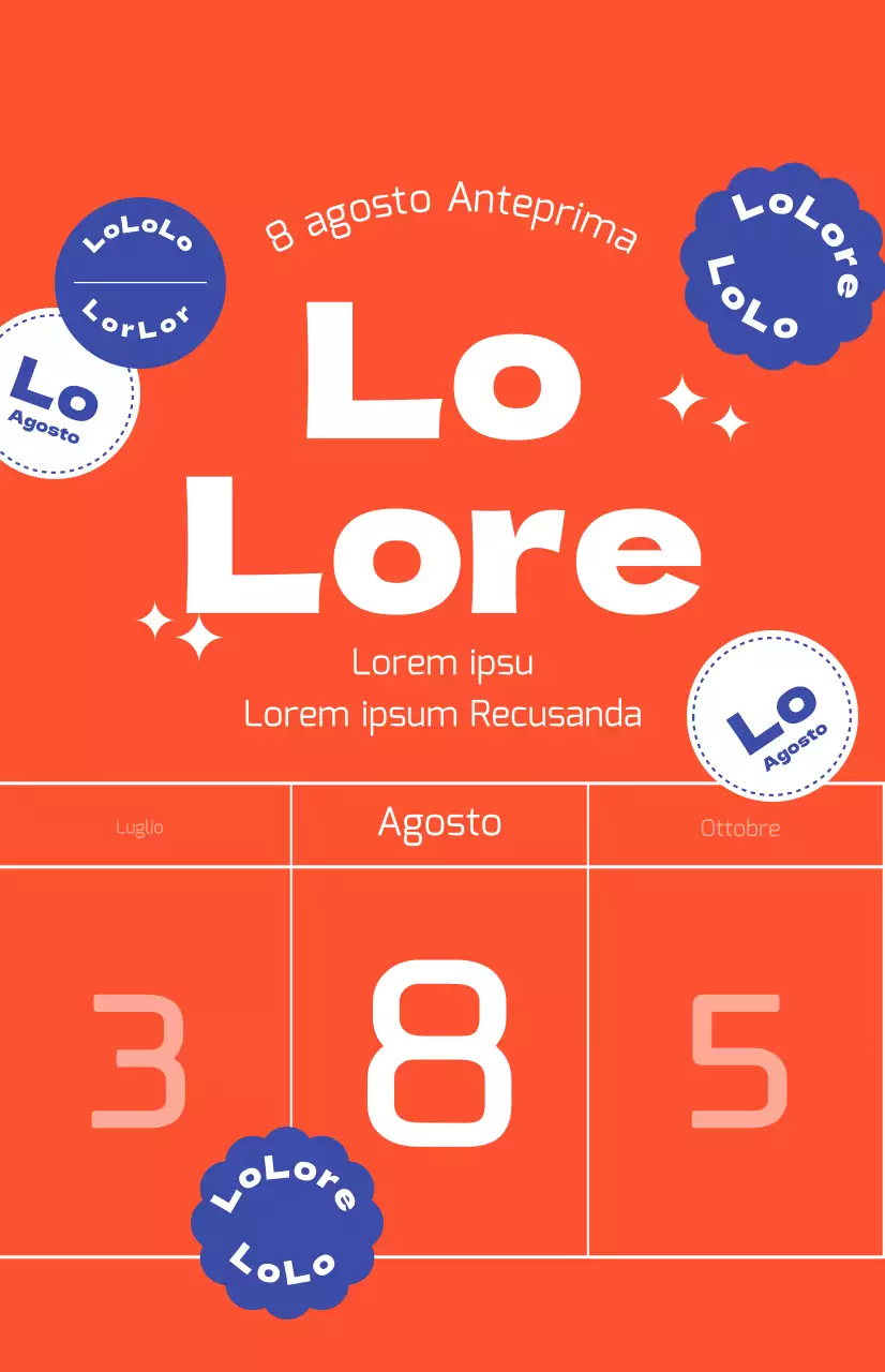 Promozioni di sconto con sfondo rosso in grassetto