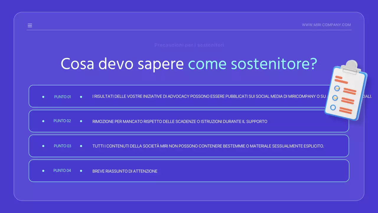 Annuncio di lancio kitsch con simpatiche illustrazioni blu